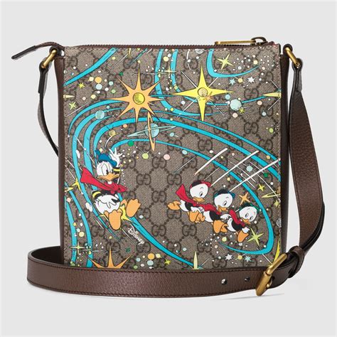 gucci donald duck messenger bag